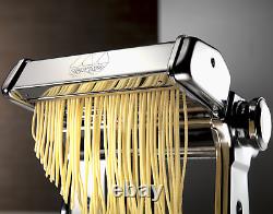 Marcato Atlas Made in Italy Pasta Machine, Made in Italy, Green, Includes Pasta