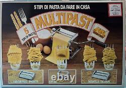 Marcato Atlas Multipast Pasta Maker Machine Makes 5 Types Of Pasta New In Box