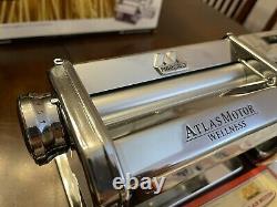 Marcato Atlas Pasta Machine Electric Motor Attachment Open Box 150 Deluxe Italy