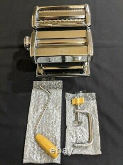Marcato Atlas Pasta Noodle Maker Machine Hand Crank Turn Model 150 Made In Italy