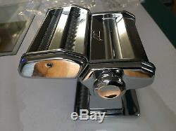 Marcato Atlas Wellness Pasta Maker s/s Machine, Two Part, no Motor. Made in Italy