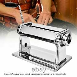 Metal Polymer Clay Press / Pasta Machine for Clay 7 Levels Adjustable