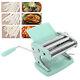 (mint Green) Pasta Maker Machine Adjustable 6 Thickness Stainless Steel