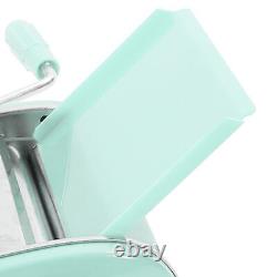 (Mint Green) Pasta Maker Machine Adjustable 6 Thickness Stainless Steel