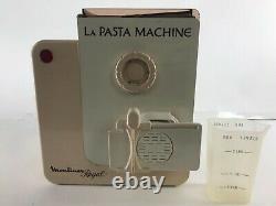 Moulinex Regal La Pasta Machine Mod V717 with Disks Made In France Works Clean