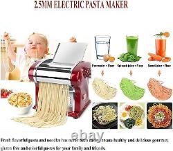 NEW One Knife Mini Electric Pasta Noodle Maker in Red