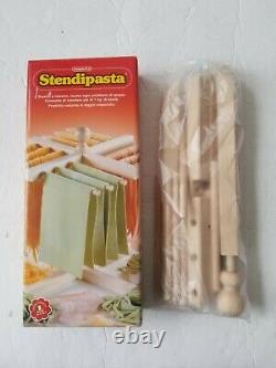 New & Boxed Imperia (Pastaia Italiana) Pasta Making Machine & Drying Rack