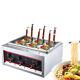 New Electric 6 Holes Noodles Cooker With Filter Commercial Pasta Cooking Machine