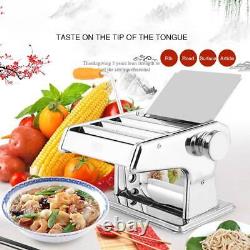 New Manual Noodle Machine Small Household Pasta Machine Two Knives Noodle Maker