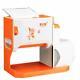 New Orange Electric Automatic Spaghetti Dough Pasta Noodle Maker Machine