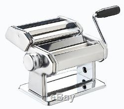 New Pasta Machine Maker Lasagne Spaghetti Stainless Steel Cutter Blades Chrome