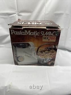 New Rare Simac Pastamatic MX 700 Automatic Electric Pasta Maker Machine Italian