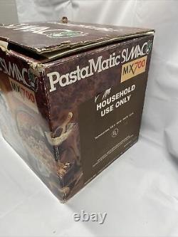 New Rare Simac Pastamatic MX 700 Automatic Electric Pasta Maker Machine Italian