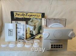 New Unused Pasta Express X2000 Electric Pasta Machine By CTC In Open Box 7 Dies