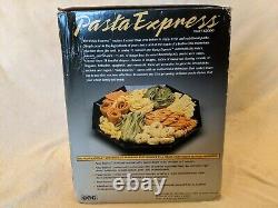 New Unused Pasta Express X2000 Electric Pasta Machine By CTC In Open Box 7 Dies