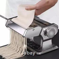Noodle Machine Pasta Maker 251716cm Manual Making Sliver Stainless Steel