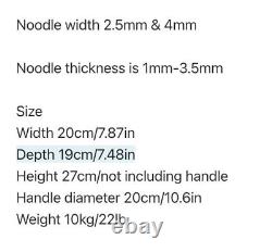 Noodle Making Machine Manual G&G Udon Soba Maker Noodling cutter Manual