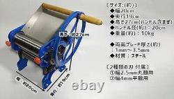 Noodle Making Machine Manual G&G Udon Soba Maker Noodling cutter Manual