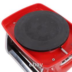 Noodles Maker Hand Crank Pasta Machine Red Suction Cup Type 3 Blades for Home