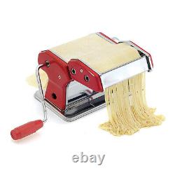 Norpro 1049R Pasta Machine Silver Red with Pasta Machine Motor