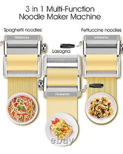 Pasta Maker FRANDEK Pasta Roller Machine Noodles Maker Stainless Steel Roller