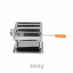 Pasta Maker Machine Adjustable Settings Removable Blade Manual Noodle Machine AU