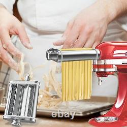 Pasta Maker Machine Attachment Spaghetti Noodle Dough Making Roller Presser Tool