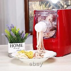 Pasta Maker Machine, Automatic Noodle Make, Home Pasta Maker for Red