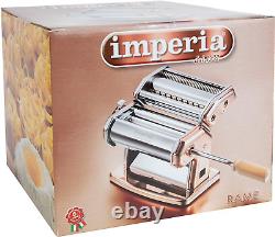 Pasta Maker Machine, Copper, Made in Italy Heavy Duty Steel Construction