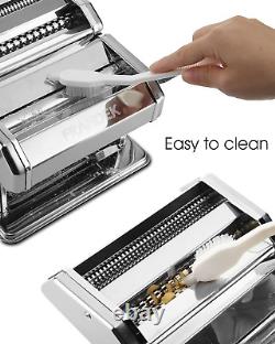 Pasta Maker, Pasta Roller Machine Tainless Steel with Washable Aluminum Alloy Ro