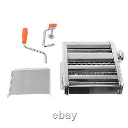 Pasta Maker Stainless Steel 9 Level Thickness Adjustment Manual Pasta Maker ST