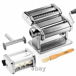 Pasta Maker Stainless Steel Pasta Machine, Cutter, Pasta and ravioli maker