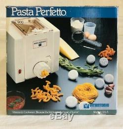 Pasta Perfetto 900 Electric Pasta Maker Vitantonio Kitchen Machine Vintage