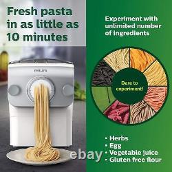 Philips Kitchen Appliances Pasta and Noodle Maker Plus, Large, HR2375/06