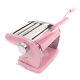 (pink)pasta Maker Machine Stainless Steel Manual Hand Press With Pasta Roller
