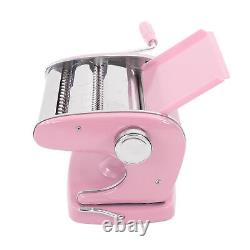 Pink Suction Cup 2 KnivesPasta Maker Machine Sucker Type Household YU