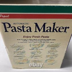 Popeil Automatic Pasta Maker #9012 1993 Working Food Preparer Machine