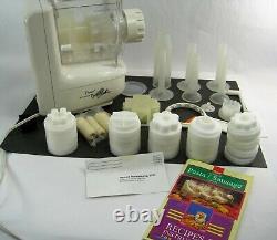 Popeil P400 Automatic Pasta Maker Machine Food Preparer 24 Dies Extras See Video
