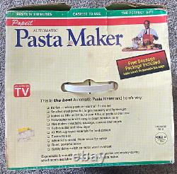 Popeil P400 Automatic Pasta/Spaghetti/Sausage 12 Dies Maker Machine + FREE GIFT