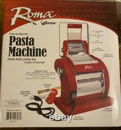Roma Weston Deluxe electric pasta machine NEW