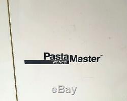 Ronco Popeil Automatic Pasta Maker Machine w Attachments P200 + Recipe Book