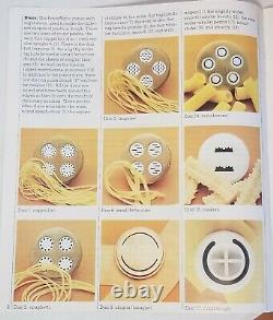 SIMAC 700 PastaMatic Electric Pasta Maker Machine 8 Disks Instructions Included