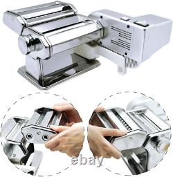Shule Electric Ravioli Pasta Maker with Motor Automatic Pasta Machine with Hand