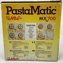 Simac Pastamatic MX 700 Automatic Electric Pasta Maker Machine Italian