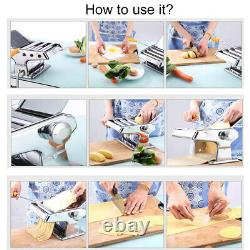 Small Household Fresh Pasta Press Manual Noodle Rolling Maker Machine /