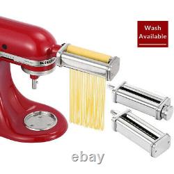 Spaghetti Fettuccine Pasta Maker Machine Attachment for KitchenAid Stand Mixer