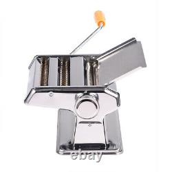 Stainless Steel Household Pasta Making Machine Manual Noodle Maker Spaghetti US