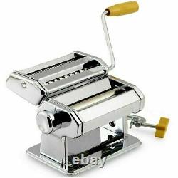 Stainless Steel Pasta Maker Machine Tagliolini Fettuccine Lasagne Cutter Roller