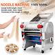 Steel Electric Pasta Maker Noodle Machine Dumpling Skin Roller Commercial Home