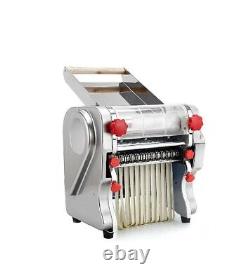 USA Commercial Electric Dough Roller Noodle Pasta Dumpling Maker Machine 110V